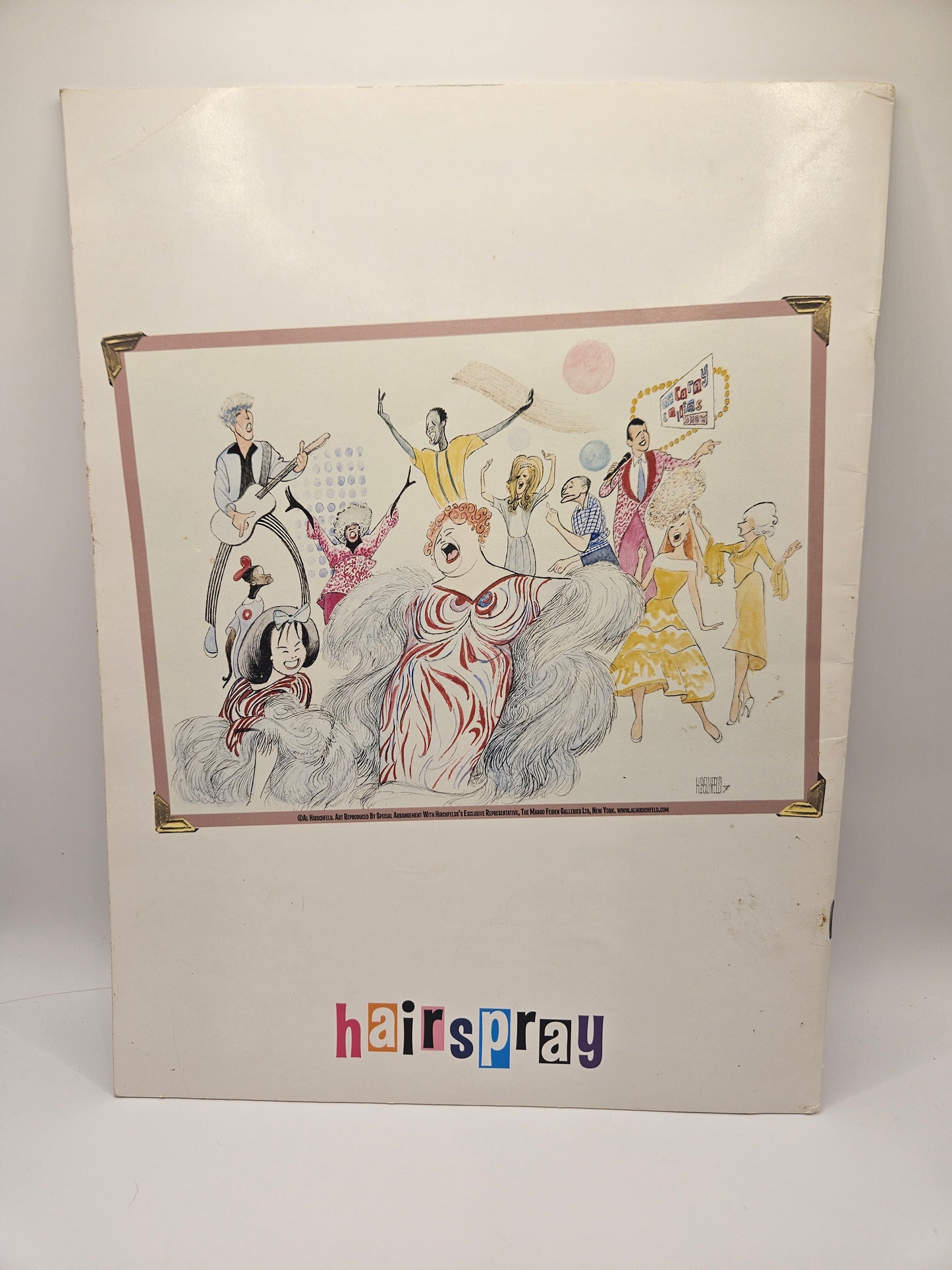 Hairspray the Musical Souvenir Program Book 2002