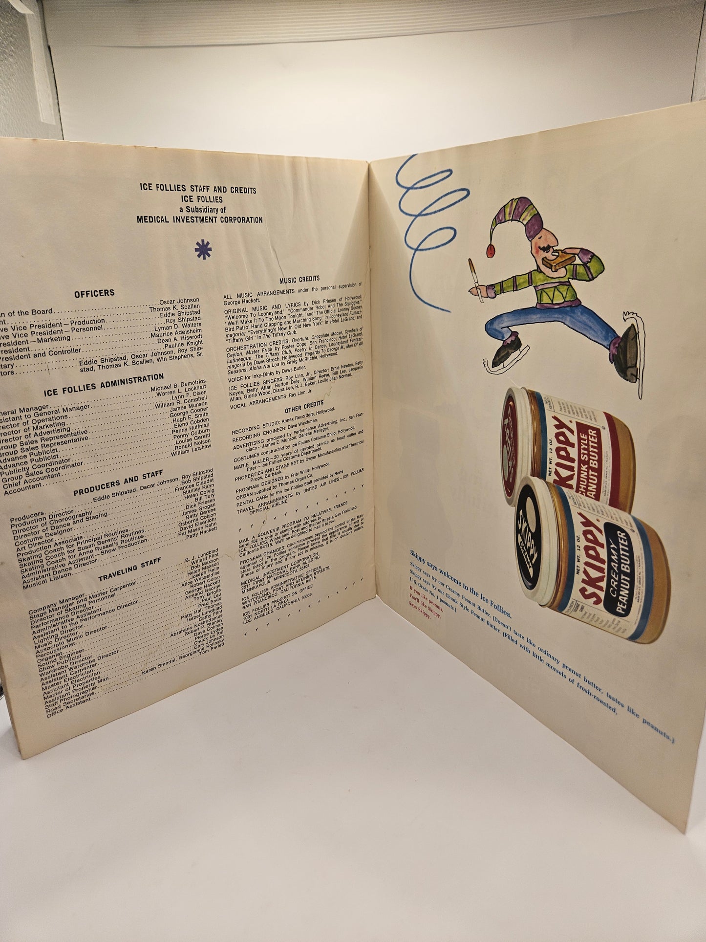 Shipstads & Johnson 1969 Ice Follies Souvenir Program Book