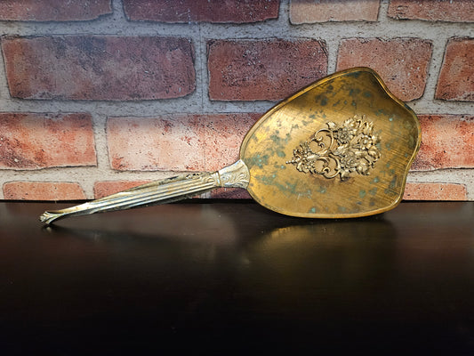 Antique Copper Hand Mirror