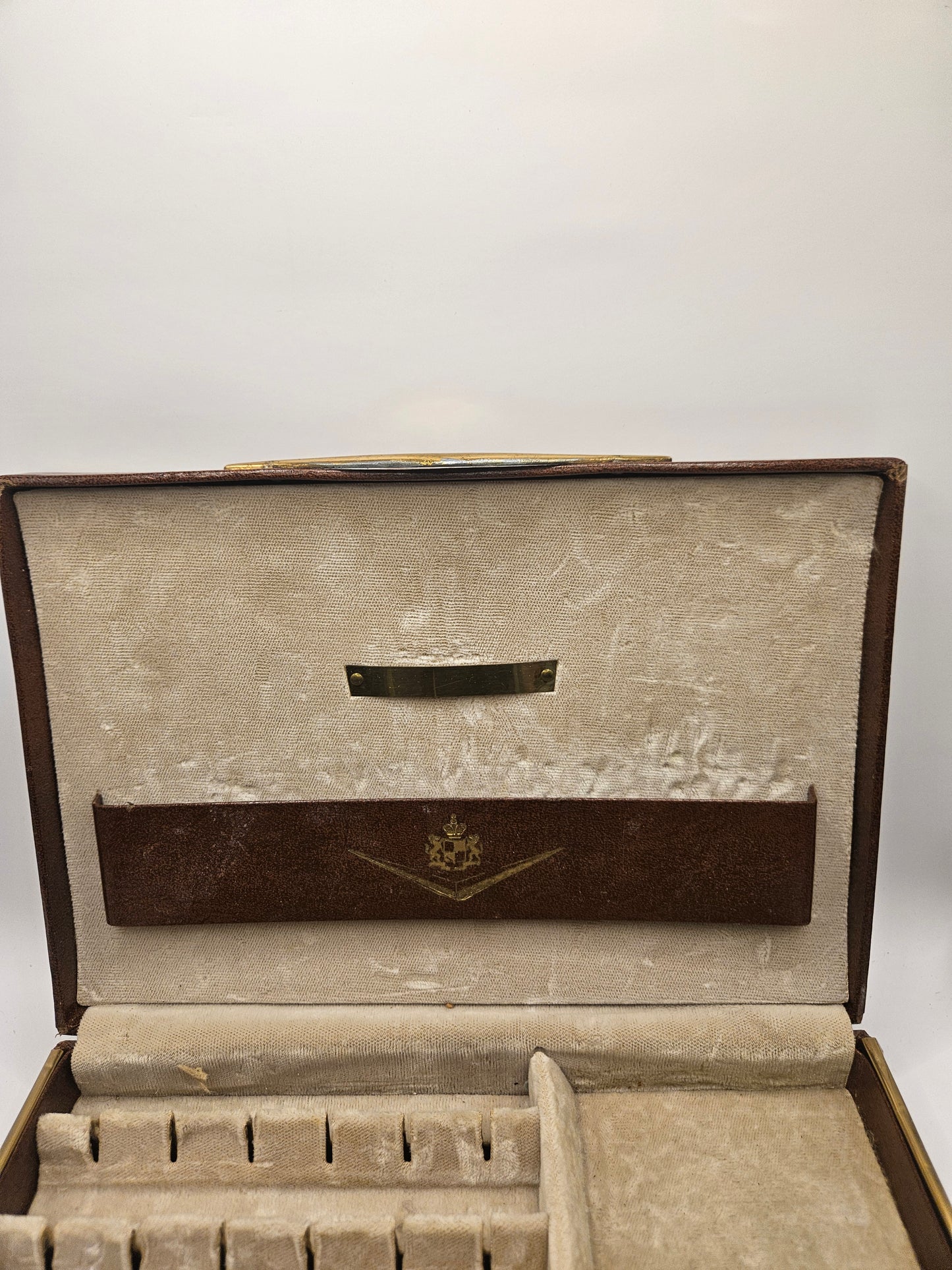 Vintage Babcock Valet Cufflink & Jewelry Box