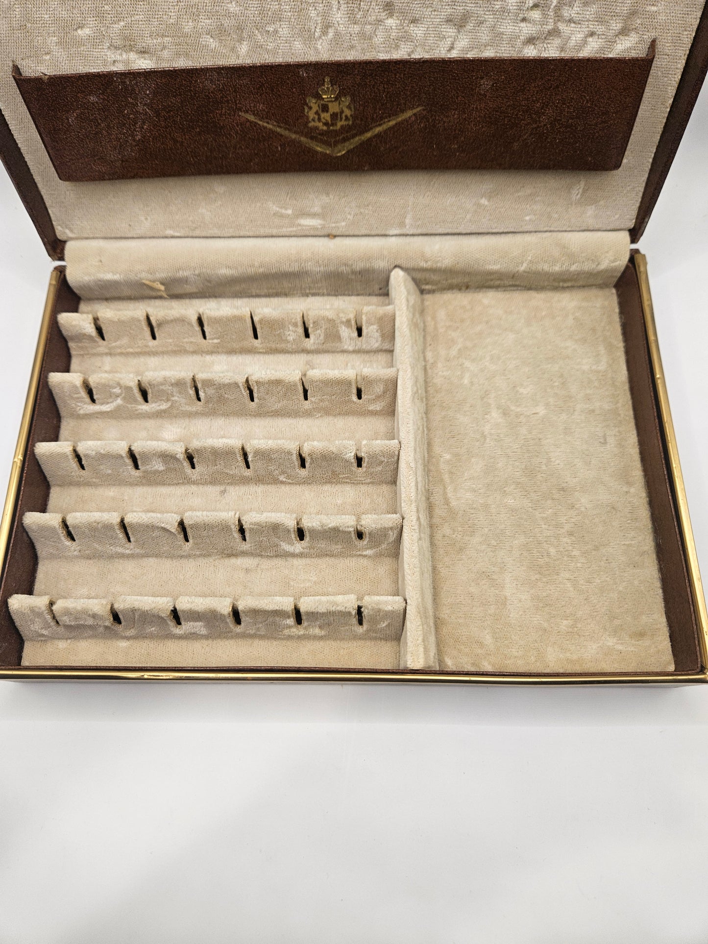 Vintage Babcock Valet Cufflink & Jewelry Box