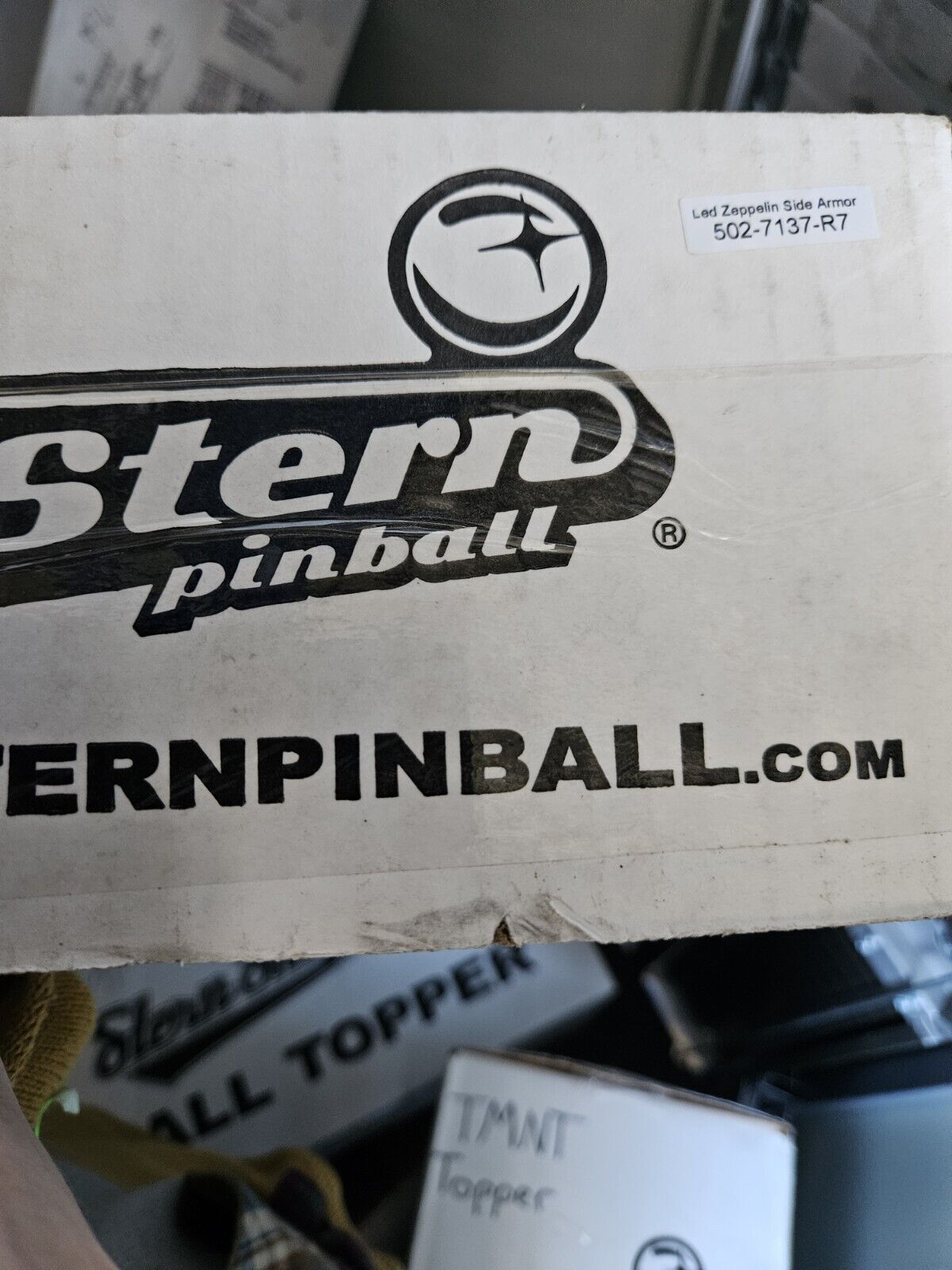 Official Stern Pinball Led Zeppelin Side Armor 502-7137-R7 NIB